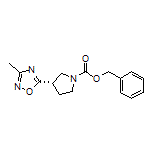 (S)-5-(1-Cbz-pyrrolidin-3-yl)-3-methyl-1,2,4-oxadiazole