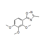 3-Methyl-5-(2,3,4-trimethoxyphenyl)-1,2,4-oxadiazole