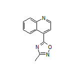 3-Methyl-5-(quinolin-4-yl)-1,2,4-oxadiazole