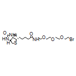 N-[2-[2-[2-(2-Bromoethoxy)ethoxy]ethoxy]ethyl]-5-[(3aS,4S,6aR)-2-oxohexahydro-1H-thieno[3,4-d]imidazol-4-yl]pentanamide