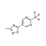 3-Methyl-5-[2-(trifluoromethyl)pyrimidin-5-yl]-1,2,4-oxadiazole