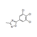 3-Methyl-5-(3,4,5-trichlorophenyl)-1,2,4-oxadiazole