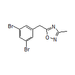 5-(3,5-Dibromobenzyl)-3-methyl-1,2,4-oxadiazole