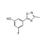 3-Fluoro-5-(3-methyl-1,2,4-oxadiazol-5-yl)phenol
