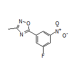 5-(3-Fluoro-5-nitrophenyl)-3-methyl-1,2,4-oxadiazole