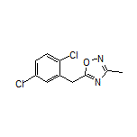 5-(2,5-Dichlorobenzyl)-3-methyl-1,2,4-oxadiazole