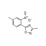 3-Methyl-5-(4-methyl-2-nitrophenyl)-1,2,4-oxadiazole