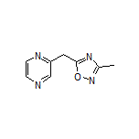 3-Methyl-5-(pyrazin-2-ylmethyl)-1,2,4-oxadiazole