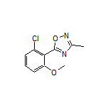 5-(2-Chloro-6-methoxyphenyl)-3-methyl-1,2,4-oxadiazole