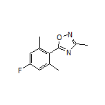 5-(4-Fluoro-2,6-dimethylphenyl)-3-methyl-1,2,4-oxadiazole