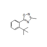 5-[2-(tert-Butyl)phenyl]-3-methyl-1,2,4-oxadiazole