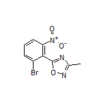 5-(2-Bromo-6-nitrophenyl)-3-methyl-1,2,4-oxadiazole