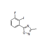5-(3-Fluoro-2-iodophenyl)-3-methyl-1,2,4-oxadiazole