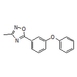 3-Methyl-5-(3-phenoxyphenyl)-1,2,4-oxadiazole