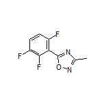 3-Methyl-5-(2,3,6-trifluorophenyl)-1,2,4-oxadiazole