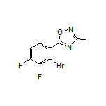 5-(2-Bromo-3,4-difluorophenyl)-3-methyl-1,2,4-oxadiazole