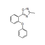 3-Methyl-5-(2-phenoxyphenyl)-1,2,4-oxadiazole