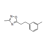 3-Methyl-5-(3-methylphenethyl)-1,2,4-oxadiazole
