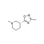 (R)-3-Methyl-5-(1-methylpiperidin-3-yl)-1,2,4-oxadiazole
