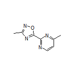 3-Methyl-5-(4-methylpyrimidin-2-yl)-1,2,4-oxadiazole