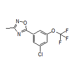 5-[3-Chloro-5-(trifluoromethoxy)phenyl]-3-methyl-1,2,4-oxadiazole