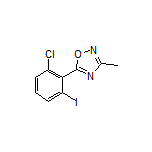 5-(2-Chloro-6-iodophenyl)-3-methyl-1,2,4-oxadiazole