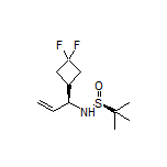 (S)-N-[(S)-1-(3,3-Difluorocyclobutyl)allyl]-2-methylpropane-2-sulfinamide