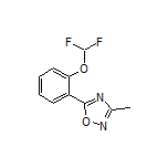 5-[2-(Difluoromethoxy)phenyl]-3-methyl-1,2,4-oxadiazole