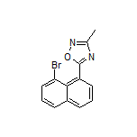 5-(8-Bromonaphthalen-1-yl)-3-methyl-1,2,4-oxadiazole