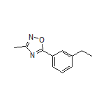 5-(3-Ethylphenyl)-3-methyl-1,2,4-oxadiazole