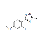 5-(2-Iodo-4-methoxyphenyl)-3-methyl-1,2,4-oxadiazole