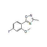 5-(4-Iodo-2-methoxyphenyl)-3-methyl-1,2,4-oxadiazole