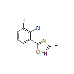 5-(2-Chloro-3-iodophenyl)-3-methyl-1,2,4-oxadiazole