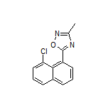 5-(8-Chloronaphthalen-1-yl)-3-methyl-1,2,4-oxadiazole