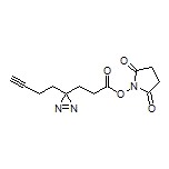 2,5-Dioxopyrrolidin-1-yl 3-[3-(But-3-yn-1-yl)-3H-diazirin-3-yl]propanoate