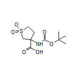3-(Boc-amino)tetrahydrothiophene-3-carboxylic Acid 1,1-Dioxide