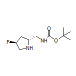 N-Boc-1-[(2R,4S)-4-fluoropyrrolidin-2-yl]methanamine