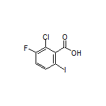 2-Chloro-3-fluoro-6-iodobenzoic Acid