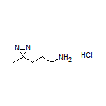 3-(3-Methyl-3H-diazirin-3-yl)-1-propanamine Hydrochloride
