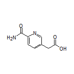 2-(6-Carbamoylpyridin-3-yl)acetic Acid