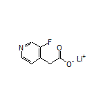 Lithium 2-(3-Fluoropyridin-4-yl)acetate