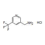 [5-(Trifluoromethyl)pyridin-3-yl]methanamine Hydrochloride