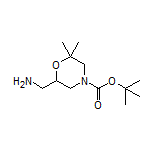 (4-Boc-6,6-dimethylmorpholin-2-yl)methanamine