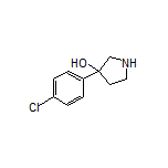 3-(4-Chlorophenyl)pyrrolidin-3-ol
