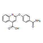 2-(4-Carbamoylphenoxy)quinoline-4-carboxylic Acid