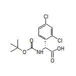 (R)-2-(Boc-amino)-2-(2,4-dichlorophenyl)acetic Acid
