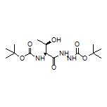 (2S,3R)-N’-Boc-2-(Boc-amino)-3-hydroxybutanehydrazide