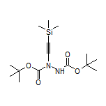 1,2-Di-Boc-1-[(trimethylsilyl)ethynyl]hydrazine
