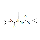 1,2-Di-Boc-1-ethynylhydrazine