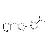 (S)-2-(1-Benzyl-1H-pyrazol-4-yl)-4-isopropyl-4,5-dihydrooxazole